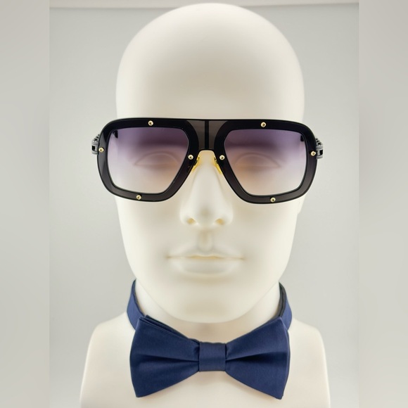 DITA Sunglasses with Black Frame and Gold Details - Picture 3 of 16